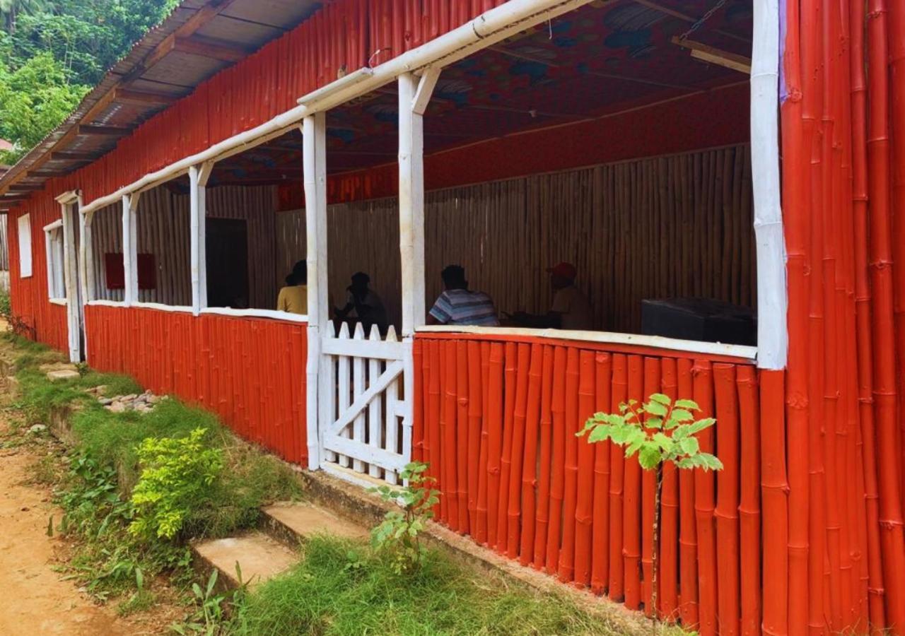 일레우 다스 롤라스 Casa No Centro Do Mundo Ilheu Equator 빌라 외부 사진